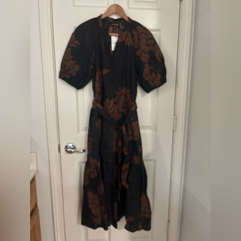 Sugarlips brown floral dress